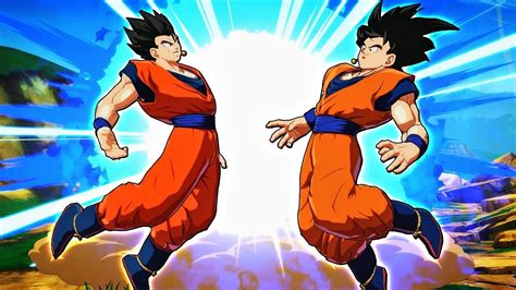 NEW ANIMATED GOKU & GOHAN POTARA FUSION IN FIGHTERZ! Dragon Ball ...