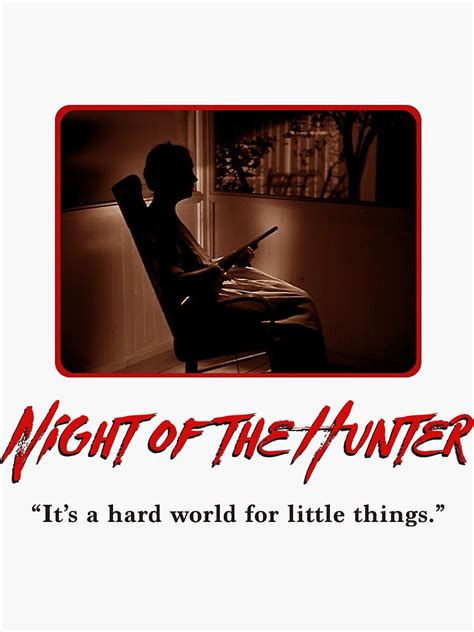 "Night of the hunter, gun with Lillian Gish, horror, classic movie" Sticker for Sale by ...