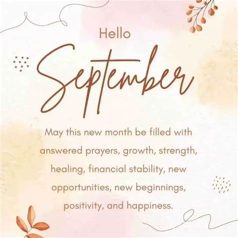 130 Inspiring Hello September Quotes 2024: Welcoming the Month with ...