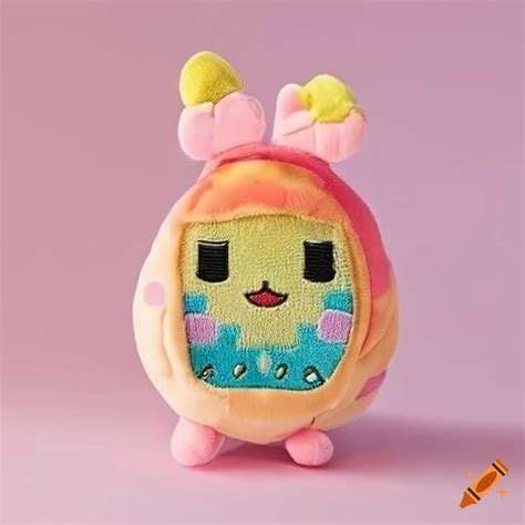 Tamagotchi plush toy on Craiyon