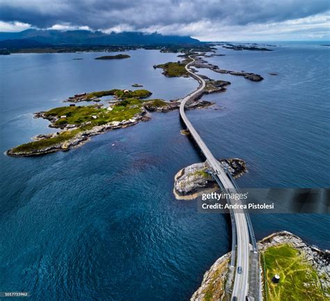 Atlantic Road In Norway High-Res Stock Photo - Getty Images