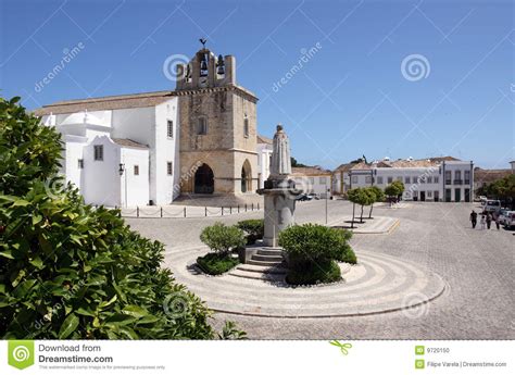 Portugal, Faro Old Town Se Cathedral Stock Photo - Image of flowers ...