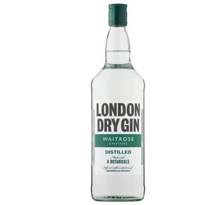 Waitrose London Dry Gin 1 Litre Gin - Waitrose Cellar