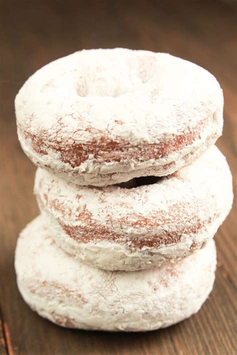 Classic Powdered Sugar Donuts (baked)