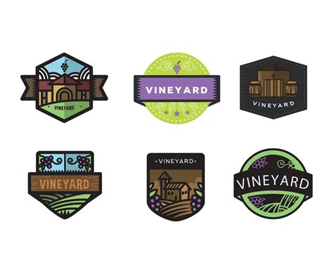 Vineyard Logo Vector Vector Art & Graphics | freevector.com