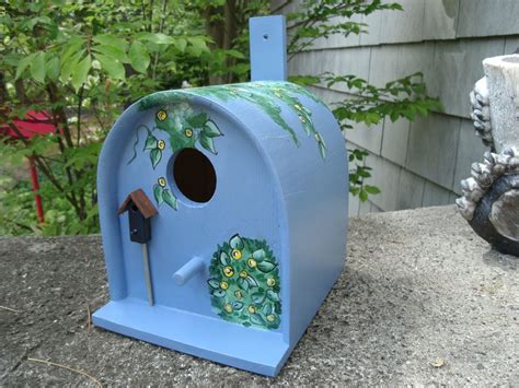 Mailbox Birdhouse. | Bird house, Bluebird house, Blue bird