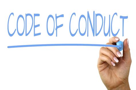Code Of Conduct - Free of Charge Creative Commons Handwriting image