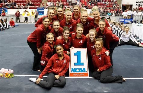 Alabama Gymnastics Wins Its 32nd Regional Title, Advances to 36th ...