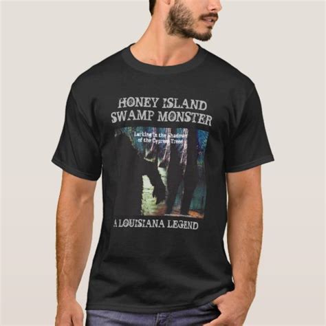 Honey Island Swamp Monster A Louisiana Legend T-Shirt | Zazzle.com