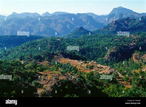 satpura range of mountains at panchmarhi pachmarhi hill station Satpura ...