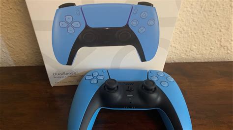 Unboxing a ps5 blue controller form noon - YouTube