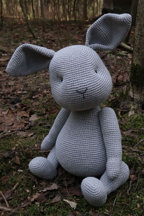 Pattern crochet teddy bunny rabbits pattern amigurumi teddy rabbits bunny tutorial crochet toy ...