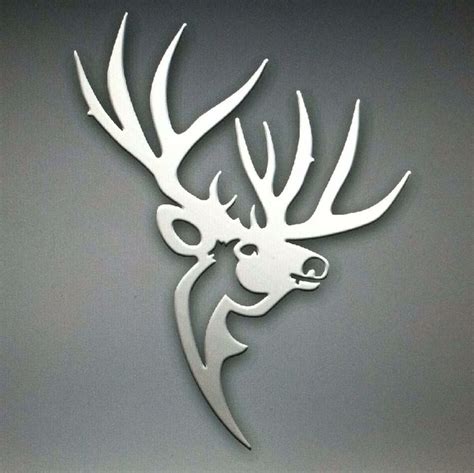 Mule deer tattoo idea. | Deer stencil, Deer decal, Deer