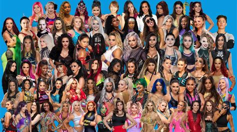 WWE Female Roster (Of which they only use 10%) : r/WWE