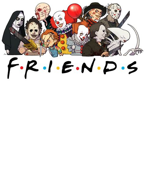 Friends Horror Png - PNG Image Collection