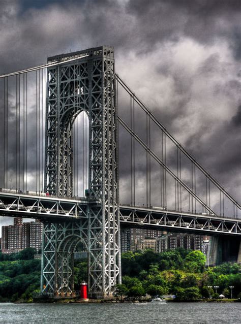 George Washington Bridge | HDR creme