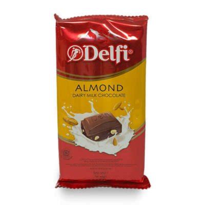 SMR Chocolates - Delfi | Dairy Milk Chocolate Almond 155g