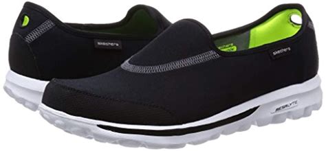 Skechers Canvas Performance Go Walk Impress Memory Foam Slip-on Walking ...