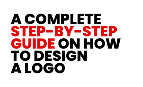 How to Design a Logo (A Complete Step-by-Step Guide)