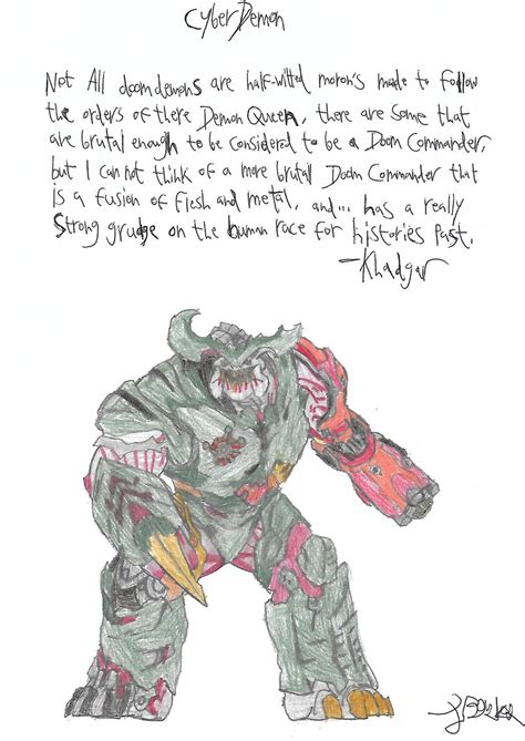 DOOM: Cyberdemon by a22d on DeviantArt