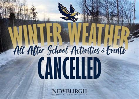 All afterschool activities and events are CANCELLED for today, Thursday ...