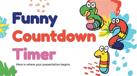 Funny Countdown Timer | Google Slides & PowerPoint