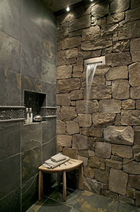 20+ Stacked Stone Bathroom Ideas – The Urban Decor