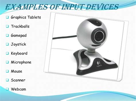 20 Examples Of Input Devices