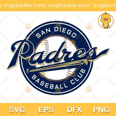 San Diego Padres Logo SVG, MLB Logo San Diego Padres SVG