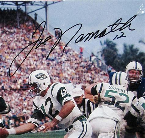 Joe Namath Super Bowl III Signed & Framed 16x20 Photo | DA Card World