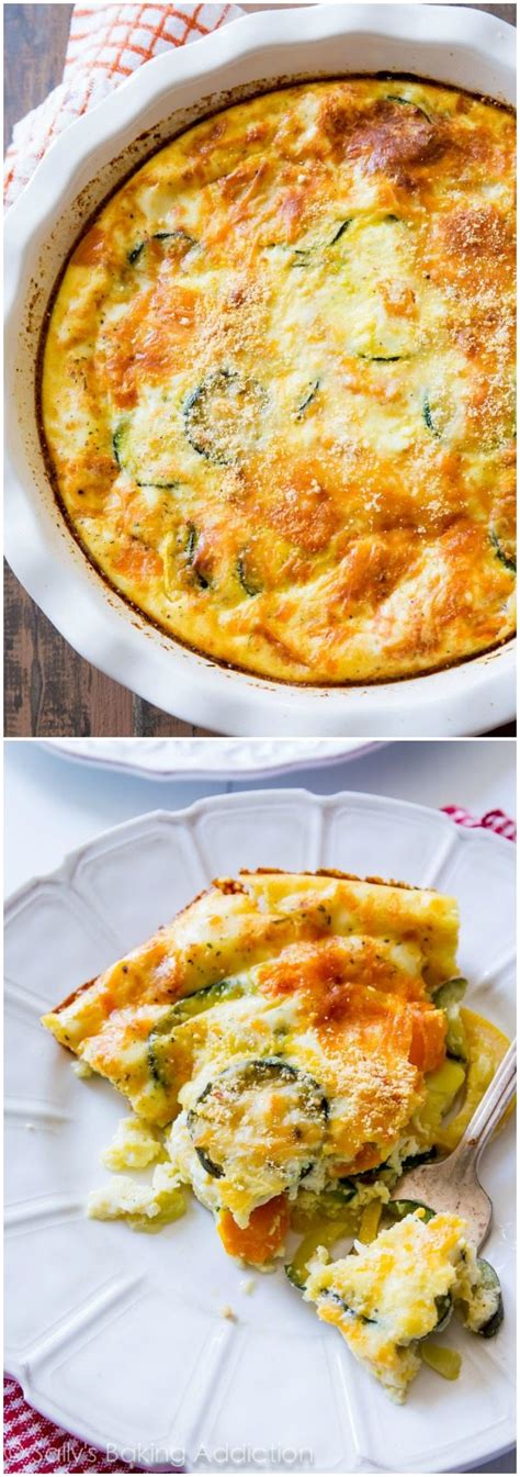 crustless egg white quiche recipe