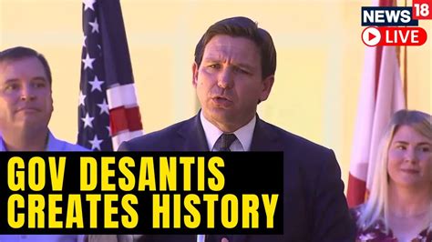 Ron DeSantis Announced Several New Policies Targeted At Stopping COVID ...