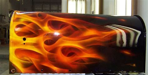 images of cars painted with flames | Custom Painting | George and Sons Autobody | Real Fire XXX ...