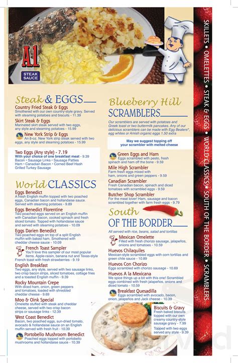 Blueberry Hill Cafe menu in Tinley Park, Illinois, USA