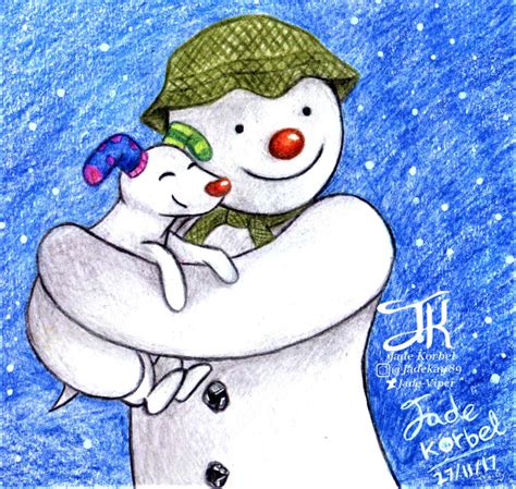 The Snowman And The Snowdog by Jade-Viper on DeviantArt