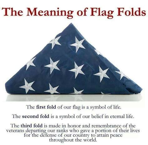 The meaning of our folded flag | See the USA | Pinterest