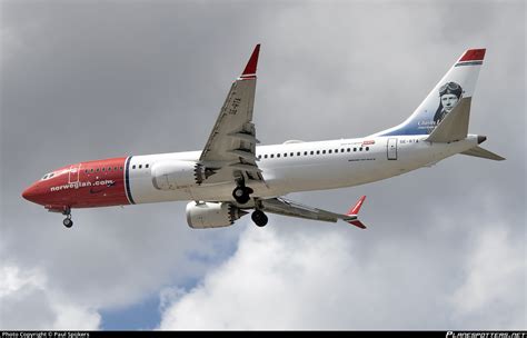 SE-RTA Norwegian Air Sweden Boeing 737-8 MAX Photo by Paul Spijkers ...