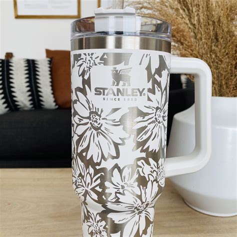 Daisy Engraved Stanley Adventure Quencher 40oz Tumbler - Etsy in 2023 | Engraved tumblers ...