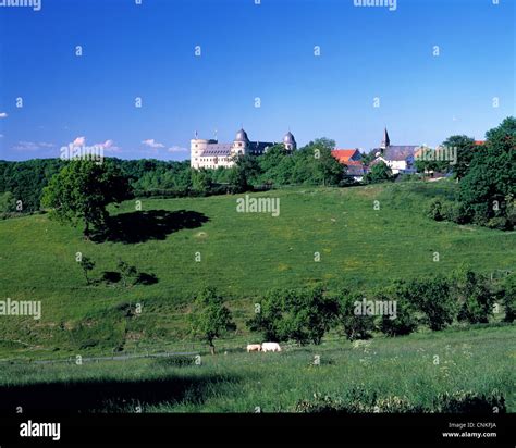 Aerial view wewelsburg hill castle hi-res stock photography and images ...