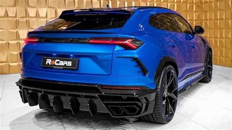 Lamborghini Urus Mansory (2020) - Beast from Mansory in Blu Eleos ...