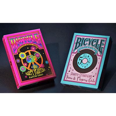 Bicycle Decades Cards (50's and 60's)6 pack by US Playing Cards