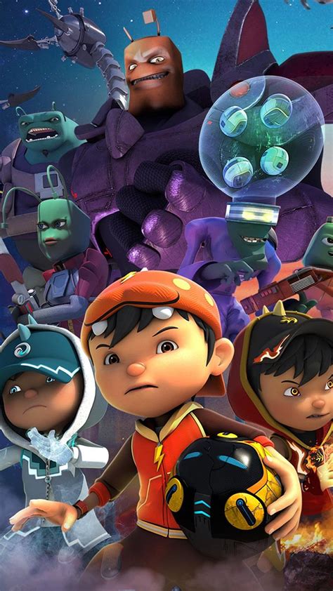 Free download Boboiboy Galaxy Ying Yaya Gopal Fang Wallpaper HD for Android [720x1280] for your ...