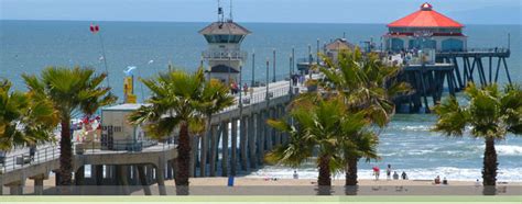 Huntington Beach Pier, Huntington Beach, CA - California Beaches