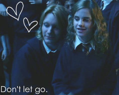 Fred and Hermione by Shannie26 on DeviantArt