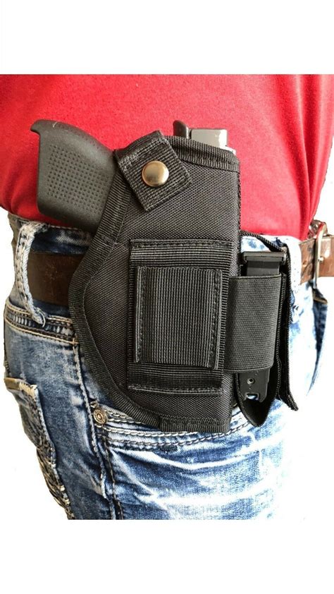 Ultimate Gun Holster With Magazine Pouch For Smith & Wesson M&P 380 Shield EZ - Holsters