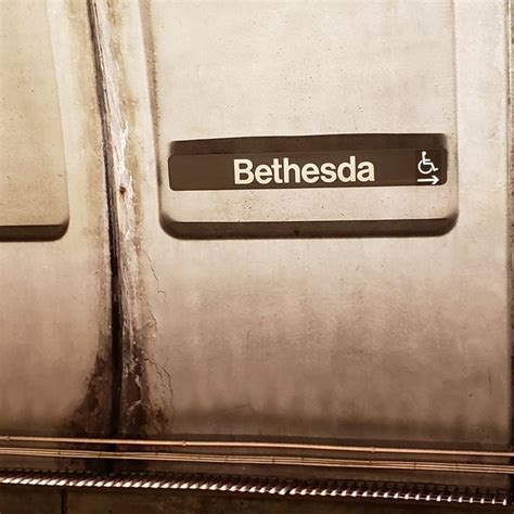 Bethesda Metro Station, MD | Metro station, Bethesda, Metro