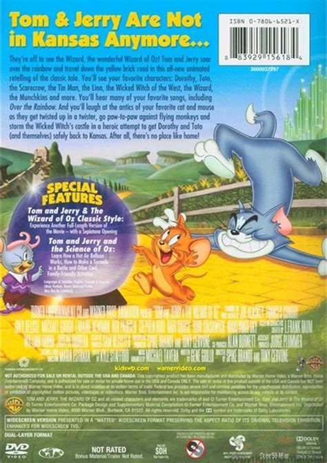 Tom And Jerry & The Wizard Of Oz (DVD 2011) | DVD Empire