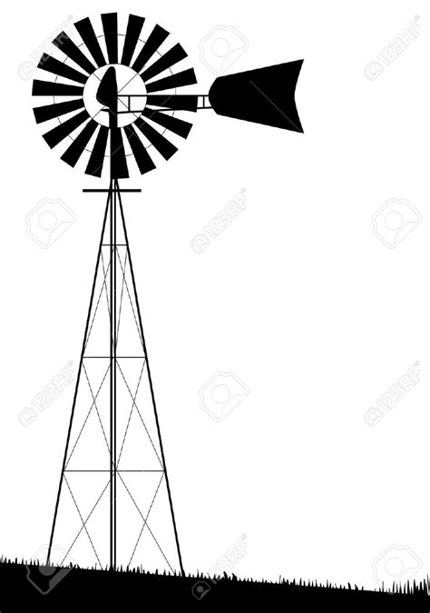 Windmill Drawing | Free download on ClipArtMag