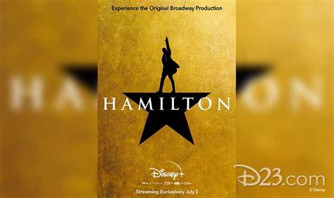 Broadway Show Hamilton Heading to Disney+ • WDW Vacation Tips