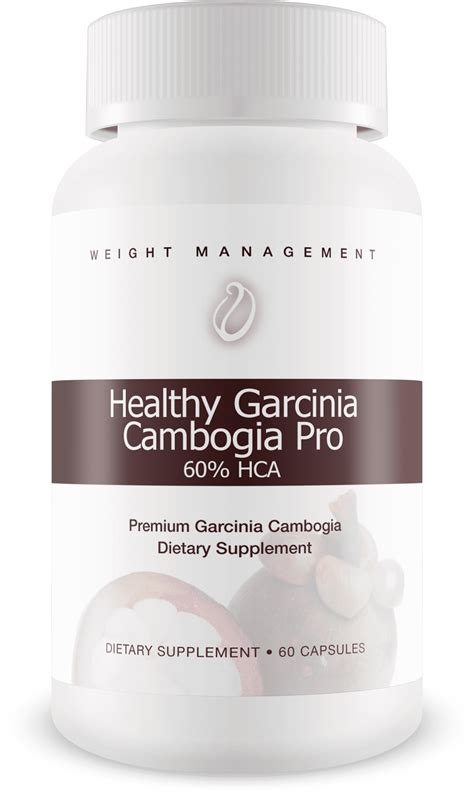 Healthy Garcinia Cambogia Pro- 60% HCA- Max Strength - Natural Weight ...